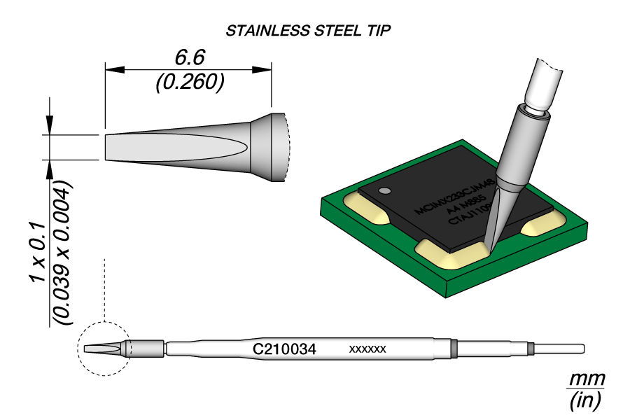 C210034 - Conformal Coating Removal Cartridge 1 (not for soldering)